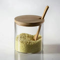 1 peça/3 peças, Pote de Temperos, Pote de Especiarias para Cozinha, Recipientes para Temperos, Pote Criativo de Glutamato Monossódico, Pote de Sal e Pimenta, Recipientes para Pimenta, Armazenamento de Temperos com Tampa, Caixa de Armazenamento de Alimentos com Colher, Utensílios de Cozinha