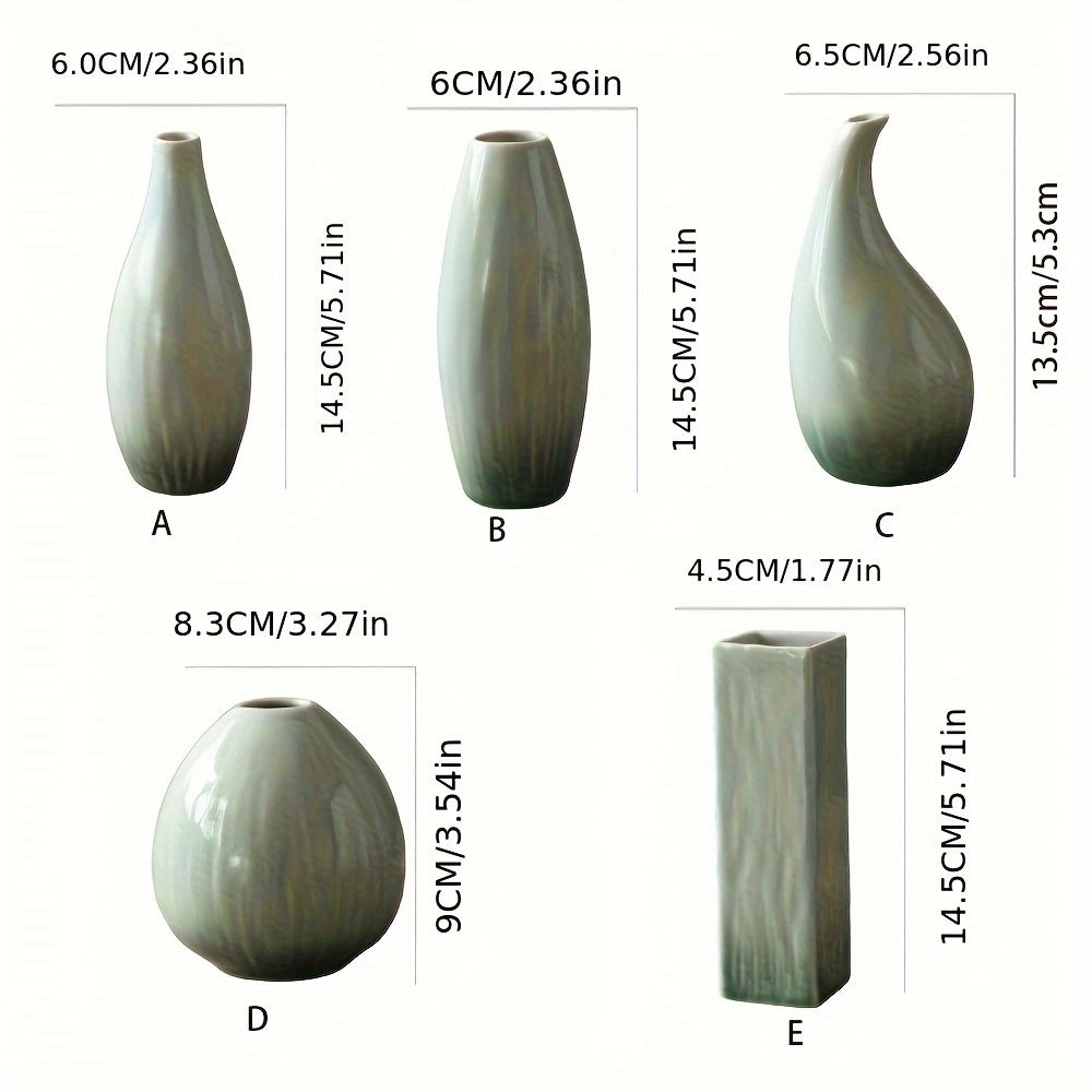 Minimal Ceramic Vase Set