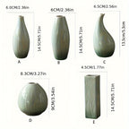 Minimal Ceramic Vase Set