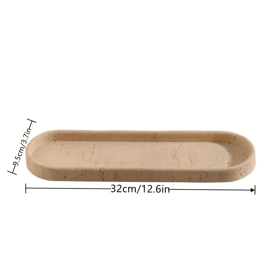 1 Peça Acessórios para Banheiro em Resina, Dispensador de Sabonete e Loção, Porta-Escova de Dentes, Copo para Banheiro, Bandeja de Penteadeira, Bandejas para Banheiro, Saboneteira, Organizador de Banheiro, Acessórios para Banheiro em Material Imitação de Pedra, Decorações para Banheiro, Presente de