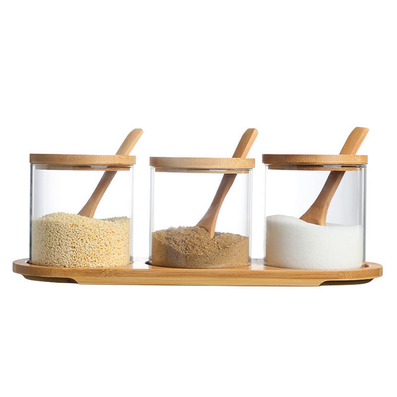 1 peça/3 peças, Pote de Temperos, Pote de Especiarias para Cozinha, Recipientes para Temperos, Pote Criativo de Glutamato Monossódico, Pote de Sal e Pimenta, Recipientes para Pimenta, Armazenamento de Temperos com Tampa, Caixa de Armazenamento de Alimentos com Colher, Utensílios de Cozinha
