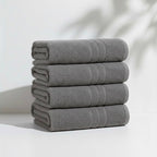 4 Peças Toalhas de Banho JUMBO | 78x158cm EXTRA GRANDE 500 GSM 100% Algodão | Super Absorventes, Secagem Rápida, Toalhas Grandes para Banheiro e Academia