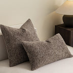 Capa de Almofada de Sofá de Pelúcia Granular Chenille 1 peça, Enchimento da Almofada Não Incluído, Capa de Almofada de Sofá Estilo Fazenda Moderna para Decoração de Casa, Fronha de Almofada de Sofá-cama com Design Versátil Minimalista Moderno, Material Chenille Adequado para Sofá-cama, Quarto