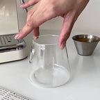 Caneca de Vidro Japonesa da Montanha Fuji - Caneca de Café de Borossilicato Alto Transparente, Reutilizável e Segura para Lava-Louças, Perfeita para Casa, Escritório e Encontros Festivos, Ideal para Bebidas Frias, Leite e Água - 290/350ml