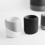 1 Peça Porta-Canetas Criativo de Grande Capacidade, Caixa de Armazenamento, Organizador de Mesa para Cosméticos e Papelaria, Copo de Lápis Estilo Moderno, Porta-Canetas de Papelaria Criativo Multifuncional, Organizador de Mesa com Grade para Estudantes