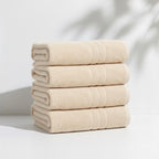 4 Peças Toalhas de Banho JUMBO | 78x158cm EXTRA GRANDE 500 GSM 100% Algodão | Super Absorventes, Secagem Rápida, Toalhas Grandes para Banheiro e Academia