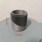 1 Peça Porta-Canetas Criativo de Grande Capacidade, Caixa de Armazenamento, Organizador de Mesa para Cosméticos e Papelaria, Copo de Lápis Estilo Moderno, Porta-Canetas de Papelaria Criativo Multifuncional, Organizador de Mesa com Grade para Estudantes