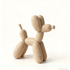 Figuras Colecionáveis, 1pc Cão Balão de Arenito Fantasia Ornamento de Resina - Estátua de Cão Balão de Arenito Artesanal, Design de Cão Balão, Adequado para Decoração de Casa Interna/Externa, Decoração de Feriados para Halloween, Natal, Páscoa, Ação de Graças - Não Precisa de Eletricidade, Sazonal