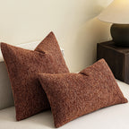 Capa de Almofada de Sofá de Pelúcia Granular Chenille 1 peça, Enchimento da Almofada Não Incluído, Capa de Almofada de Sofá Estilo Fazenda Moderna para Decoração de Casa, Fronha de Almofada de Sofá-cama com Design Versátil Minimalista Moderno, Material Chenille Adequado para Sofá-cama, Quarto