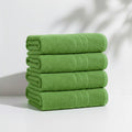 4 Peças Toalhas de Banho JUMBO | 78x158cm EXTRA GRANDE 500 GSM 100% Algodão | Super Absorventes, Secagem Rápida, Toalhas Grandes para Banheiro e Academia