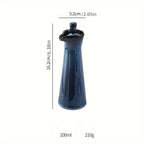 1/2 peças, Dispensador de Óleo Cerâmico Japonês, Frasco de Molho de Soja, Frasco de Vinagre, Garrafa de Azeite, Frasco de Temperos Criativo, Utensílios de Cozinha Acessórios de Cozinha