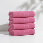 4 Peças Toalhas de Banho JUMBO | 78x158cm EXTRA GRANDE 500 GSM 100% Algodão | Super Absorventes, Secagem Rápida, Toalhas Grandes para Banheiro e Academia