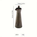1/2 peças, Dispensador de Óleo Cerâmico Japonês, Frasco de Molho de Soja, Frasco de Vinagre, Garrafa de Azeite, Frasco de Temperos Criativo, Utensílios de Cozinha Acessórios de Cozinha