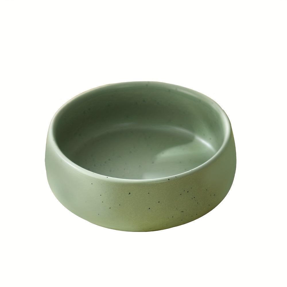 Conjunto de 4 peças; Pratos de cerâmica para temperar; Taças para condimentos; Pequenas taças laterais; Pequenas pratos laterais; Adequado para aperitivos, vários snacks, condimentos de mesa, molhos, conjunto de 4 pequenas taças com 8,89 cm, lavável na máquina de lavar louça e seguro para micro-ondas