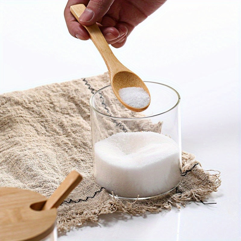 1 peça/3 peças, Pote de Temperos, Pote de Especiarias para Cozinha, Recipientes para Temperos, Pote Criativo de Glutamato Monossódico, Pote de Sal e Pimenta, Recipientes para Pimenta, Armazenamento de Temperos com Tampa, Caixa de Armazenamento de Alimentos com Colher, Utensílios de Cozinha