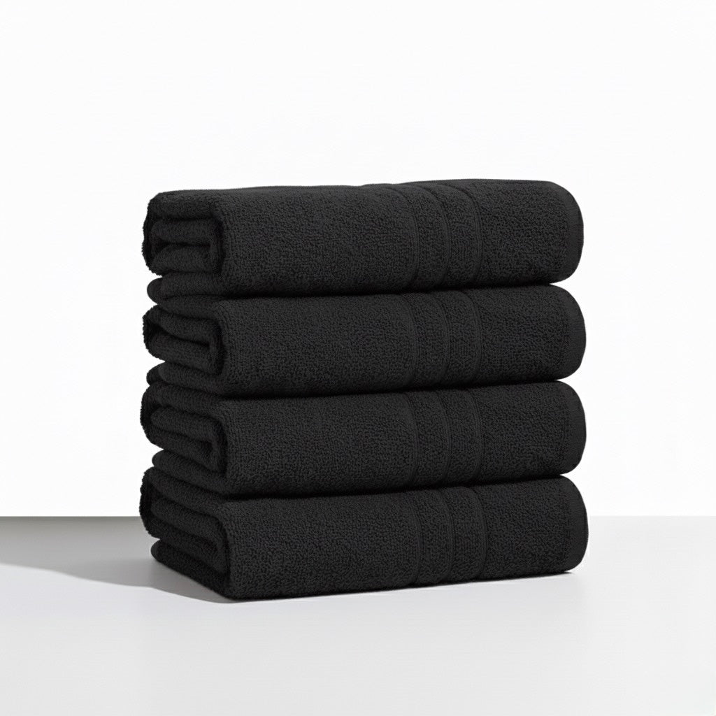 4 Peças Toalhas de Banho JUMBO | 78x158cm EXTRA GRANDE 500 GSM 100% Algodão | Super Absorventes, Secagem Rápida, Toalhas Grandes para Banheiro e Academia