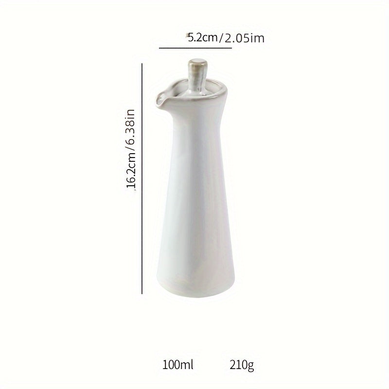 1/2 peças, Dispensador de Óleo Cerâmico Japonês, Frasco de Molho de Soja, Frasco de Vinagre, Garrafa de Azeite, Frasco de Temperos Criativo, Utensílios de Cozinha Acessórios de Cozinha