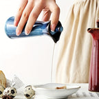 1/2 peças, Dispensador de Óleo Cerâmico Japonês, Frasco de Molho de Soja, Frasco de Vinagre, Garrafa de Azeite, Frasco de Temperos Criativo, Utensílios de Cozinha Acessórios de Cozinha