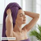 4 Peças Toalhas de Banho JUMBO | 78x158cm EXTRA GRANDE 500 GSM 100% Algodão | Super Absorventes, Secagem Rápida, Toalhas Grandes para Banheiro e Academia